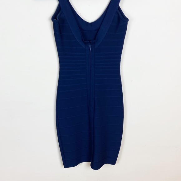 Herve Leger Sydney Signature Bodycon Dress | C20Dr - Picture 5 of 8